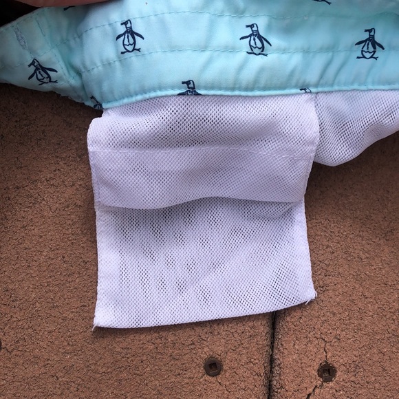 Original Penguin light blue bathing suit - Picture 5 of 6